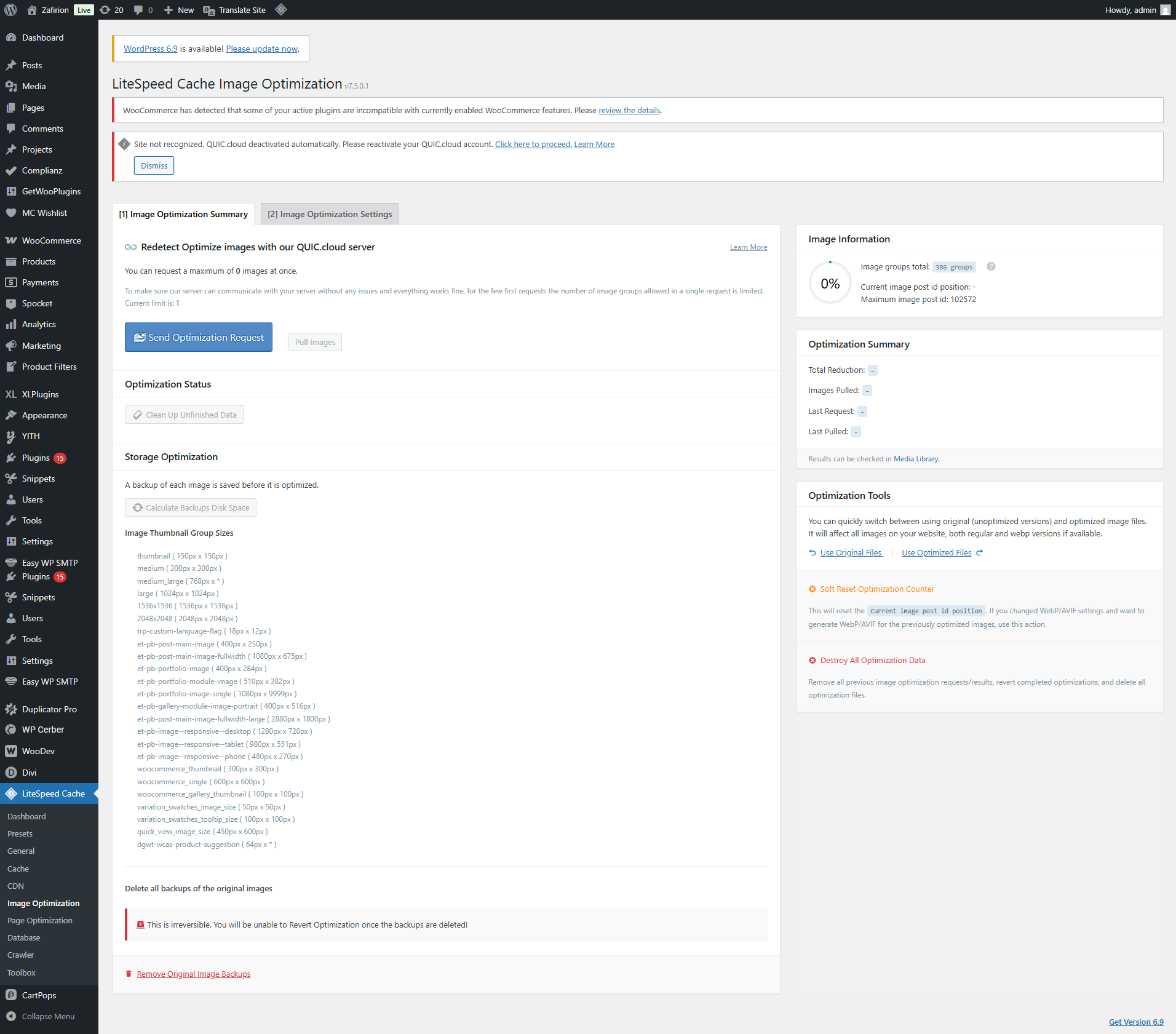 Cubic Zirconia Hoops
